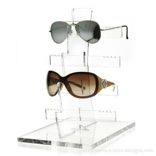 Clear Sunglasses Display Stand